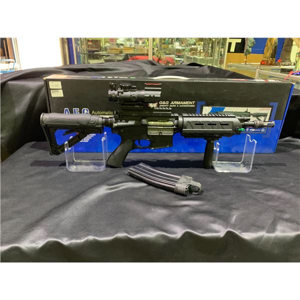 G&G ARMAMENT A.E.G. GR4 G26 PLASTIC BLOW BACK AIR SOFT RIFLE WITH BOX