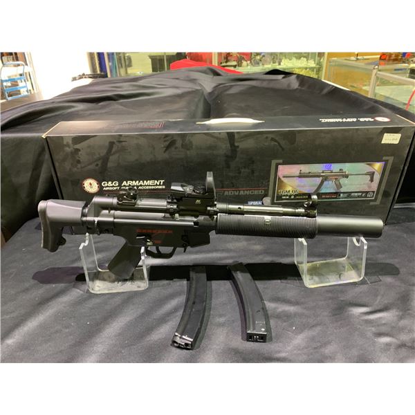 G&G ARMAMENT GT ADVANCED TMG Q6 AIR SOFT RIFLE WITH BOX