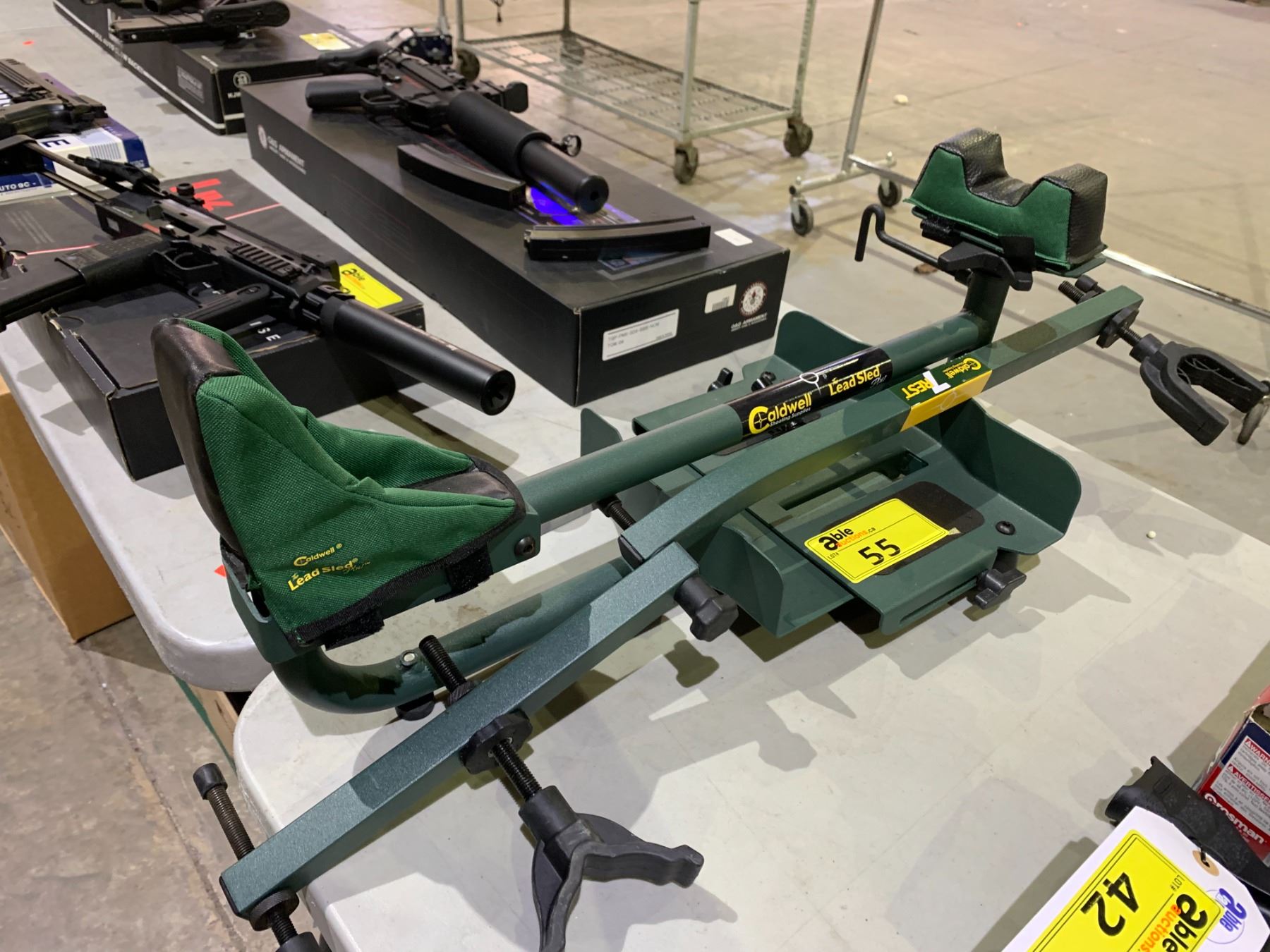 Led Sled Rest CALDWELL THE LED SLED PLUS WITH 7 REST - Able Auctions