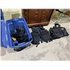 Image 1 : BIN WITH TACTICAL VESTS AND HOLSTERS