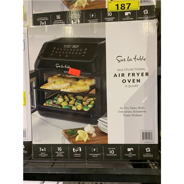 SUR LA TABLE MULTIFUNCTIONAL AIR FRYER OVEN