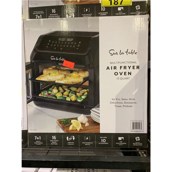 SUR LA TABLE MULTIFUNCTIONAL AIR FRYER OVEN