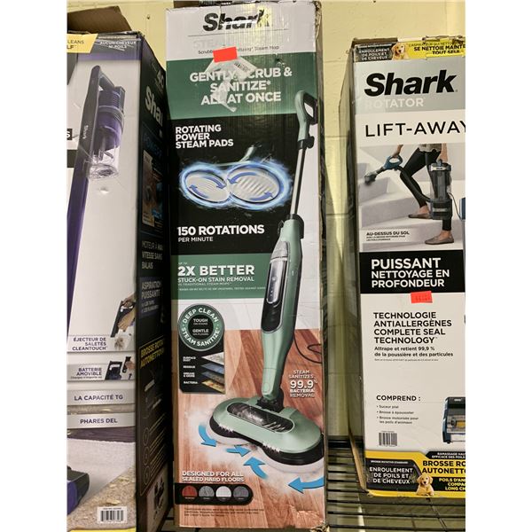 SHARK STEAM AND SCRUB ROTATING STEAM MOP