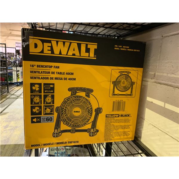 DEWALT 16" BENCHTOP FAN