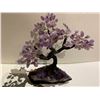 Image 1 : AMETHYST TREE ON AMETHYST BASE APPROX 14" RETAIL $2,400