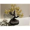 Image 2 : CITRINE TREE ON AMETHYST BASE 14" RETAIL $3,200