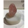 Image 2 : GENUINE ROSE QUARTZ ON STAND RETAIL $149