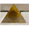 Image 2 : CITRINE ORGONITE PYRAMID