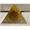 Image 3 : CITRINE ORGONITE PYRAMID