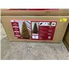 Image 1 : 7.5' ARTIFICIAL CHRISTMAS TREE WITH LIGHTS