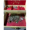 Image 3 : JEWELRY BOX WITH ASSORTED JEWELRY