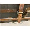 Image 2 : ANTIQUE SHIPPING TRUNK WITH KEYS