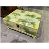 Image 1 : GLASS TOP STORAGE TRUNK