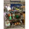 Image 1 : ENTIRE RACK (RACK NOT INCLUDED) OF ASSORTED ITEMS; COPPER FRYING PANS, VASES, COOKWARE AND MORE