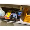 Image 2 : 2 SHELVES OF ASSORTED ITEMS; ICE MELTER, MIRROR, BRAZING TORCHES, GERBER KNIFE, VACUUM PARTS AND