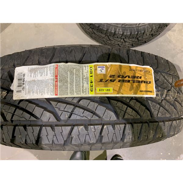 *NEW* PAIR OF BRIDGESTONE P285/70 R17 TIRES **$5/TIRE ECO-LEVY WILL BE CHARGED**