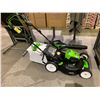 Image 1 : GREENWORKS ELECTRIC LAWNMOWER WITH BATTERY AND CHARGER