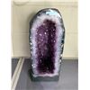 Image 2 : AMETHYST CATHEDRAL GEODE 28.95KG- APPROX 20"X8"