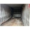 Image 2 : *H/T* GREEN 20' STANDARD INDUSTRIAL TRANSPORT CONTAINER #PA1094A *REQUIRED HIAB FOR REMOVAL*