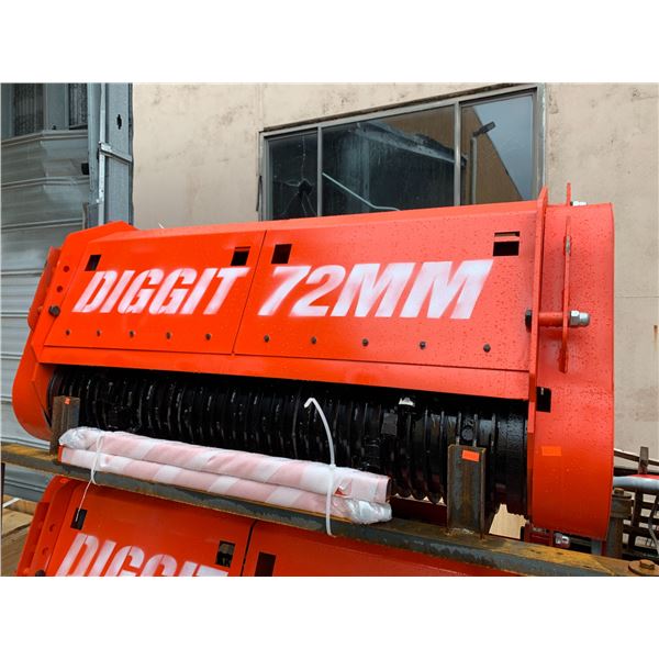 DIGGIT TH76 SKID STEER 76  FORESTRY DRUM MULCHER ATTACHMENT