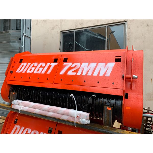 DIGGIT TH76 SKID STEER 76" FORESTRY DRUM MULCHER ATTACHMENT