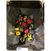 Image 2 : BIN OF ASSORTED MEASURING TAPES