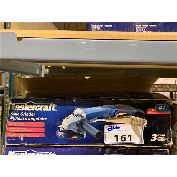 MASTERCRAFT ANGLE GRINDER 5" 9A