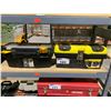 Image 1 : RIMAX 16" TOOLBOX & STANLEY 16" TOOLBOX WITH ASSORTED CONTENTS INCLUDING; WRENCHES, DRILL BITS,