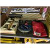 Image 3 : ASSORTED ITEMS INCLUDING; TOOLS, PNEUMATICS ACTUATORS, HORSE SHOES & MORE