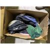 Image 2 : BOX OF ASSORTED HATS & BOX OF ASSORTED SHOP CLOTHING