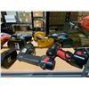 Image 2 : ASSORTED TOOLS INCLUDING; CORDLESS DRILLS WITH BATTERIES & ASSORTED BATTERY CHARGERS