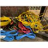 Image 2 : ASSORTED ITEMS INCLUDING; EXTENSION CORDS, ROPE, AIR HOSE & MORE