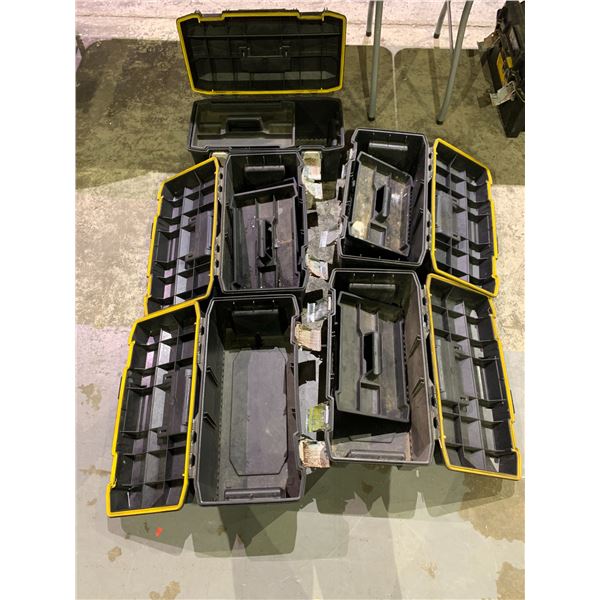 5 STANLEY FATMAX TOOLBOXES