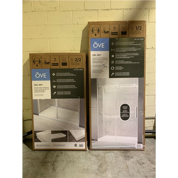 OVE DEL REY SHOWER DOOR & BASE KIT