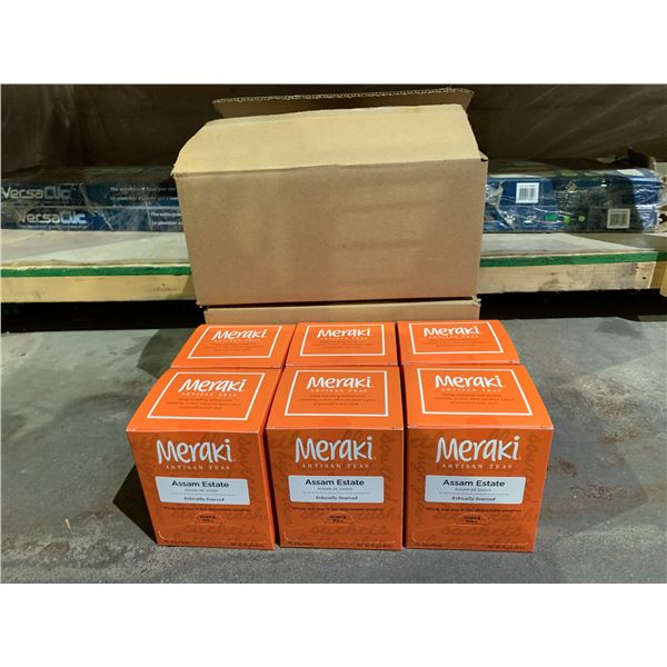 2 CASES OF MERAKI ASSAM ESTATE TEA (6 BOXES PER CASE)