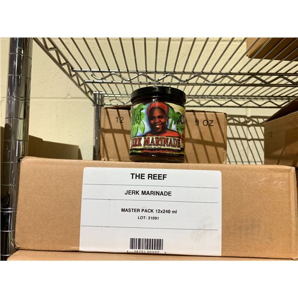 CASE OF THE REEF JERK MARINADE (12 JARS PER CASE)