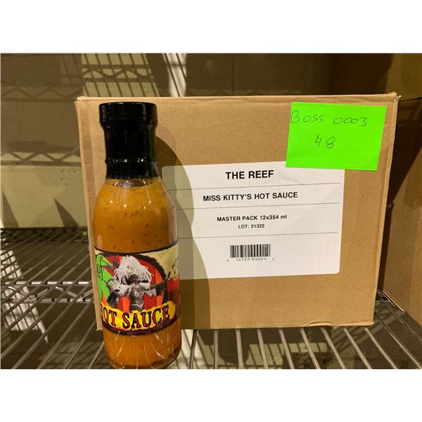 CASE OF THE REEF MISS KITTY'S HOT SAUCE (12 JARS PER CASE)