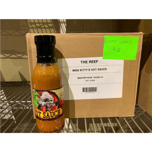 CASE OF THE REEF MISS KITTY'S HOT SAUCE (12 JARS PER CASE)