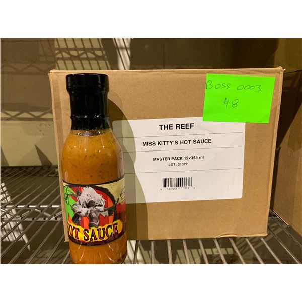 CASE OF THE REEF MISS KITTY'S HOT SAUCE (12 JARS PER CASE)