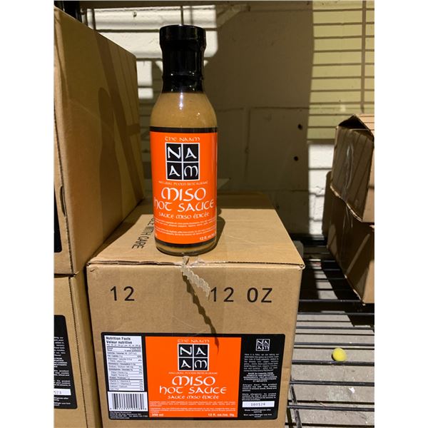 CASE OF THE NAAM MISO HOT SAUCE (12 JARS PER CASE)