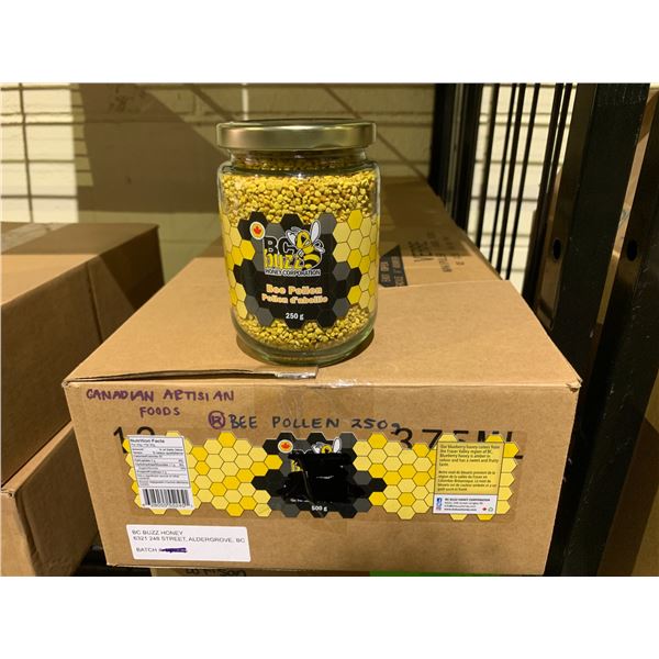 CASE OF BC BUZZ PEE POLLEN (12 JARS PER CASE)