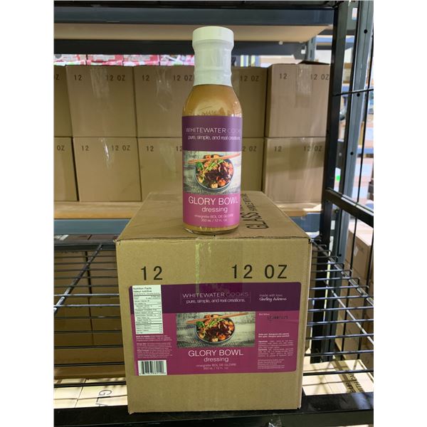 CASE OF WHITE WATER COOKS GLORY BOWL DRESSING (12 BOTTLES PER CASE)