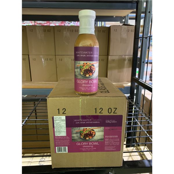 CASE OF WHITE WATER COOKS GLORY BOWL DRESSING (12 BOTTLES PER CASE)