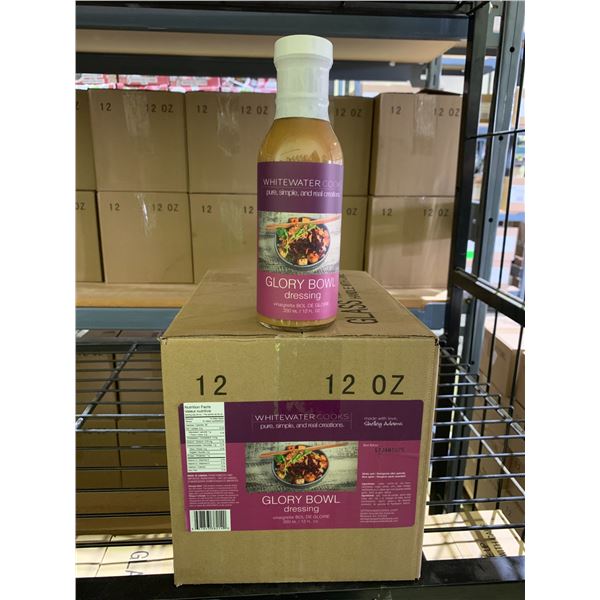 CASE OF WHITE WATER COOKS GLORY BOWL DRESSING (12 BOTTLES PER CASE)