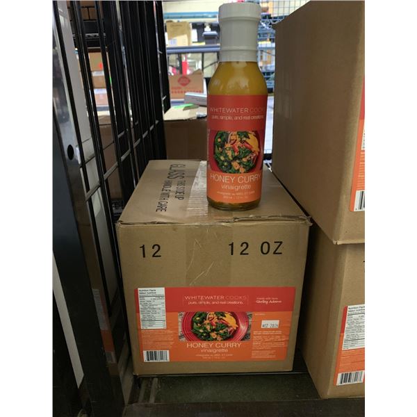 CASE OF WHITE WATER COOKS HONEY CURRY VINAIGRETTE (12 BOTTLES PER CASE)