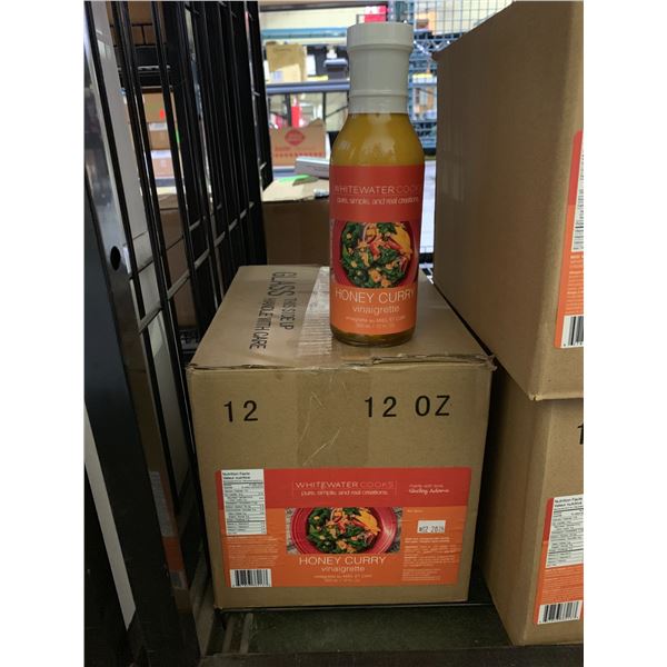 CASE OF WHITE WATER COOKS HONEY CURRY VINAIGRETTE (12 BOTTLES PER CASE)
