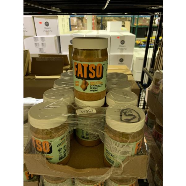 CASE OF FATSO MAPLE PEANUT BUTTER (12 JARS PER CASE)