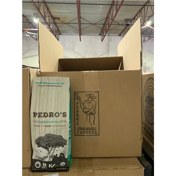 CASE OF PEDROS ORGANIC COFFEE SUMATRA MANDHELING DARK ROAST (6 BAGS PER CASE)