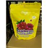 Image 2 : 2 CASES OF ORIGO FREEZE DRIED RASPBERRIES (10 BAGS PER CASE)