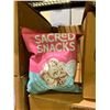 Image 2 : CASE OF SACRED SNACKS HIMALAYAN PINK SALT POPPED LOTUS SEEDS